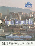 Normas estructurales de diseo y construccin recomendadas para la Repblica de Guatemala : Concreto reforzado : Edicin preliminar.