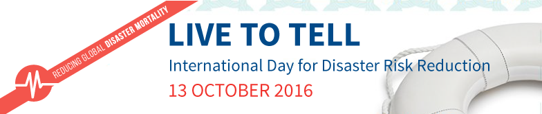 13 October 2014 - International Day for Disaster Reduction - A not so obvious conversation on disability and disasters