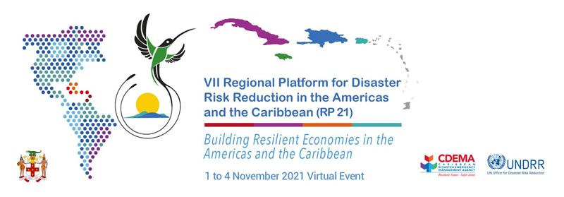 Save the date: VII Regional Platform for Disaster Risk Reduction in the Americas and the Caribbean will take place virtually from 1 to 4 November, 2021